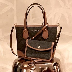 NWOT Michael Kors brown satchel